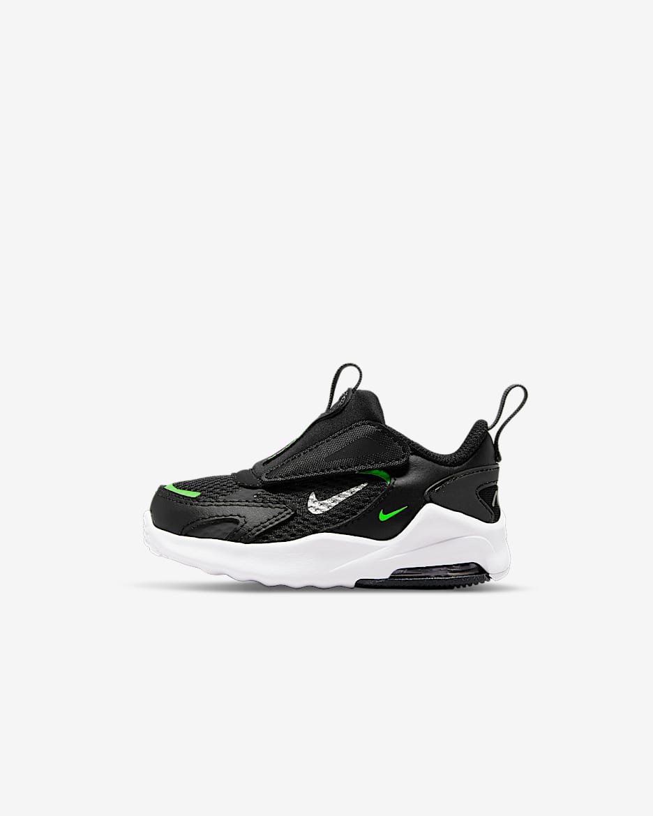 Nike Air Max Bolt Baby Toddler Shoes in Black Size 4C CW1629 006
